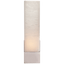 Polished Nickel with Alabaster / Alabaster