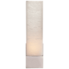 Polished Nickel with Alabaster / Alabaster
