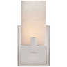 Polished Nickel with Alabaster / Alabaster