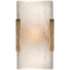 Antique-Burnished Brass with Alabaster / Alabaster