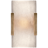 Antique-Burnished Brass with Alabaster / Alabaster