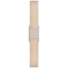 Polished Nickel with Alabaster / Alabaster