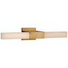 Antique-Burnished Brass with Alabaster / Alabaster