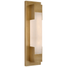 Antique-Burnished Brass with Alabaster / Alabaster