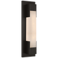 Covet 16" Bracketed Bath Light, a premium Bath light by VCGallery Italy. Close - up image of its design.