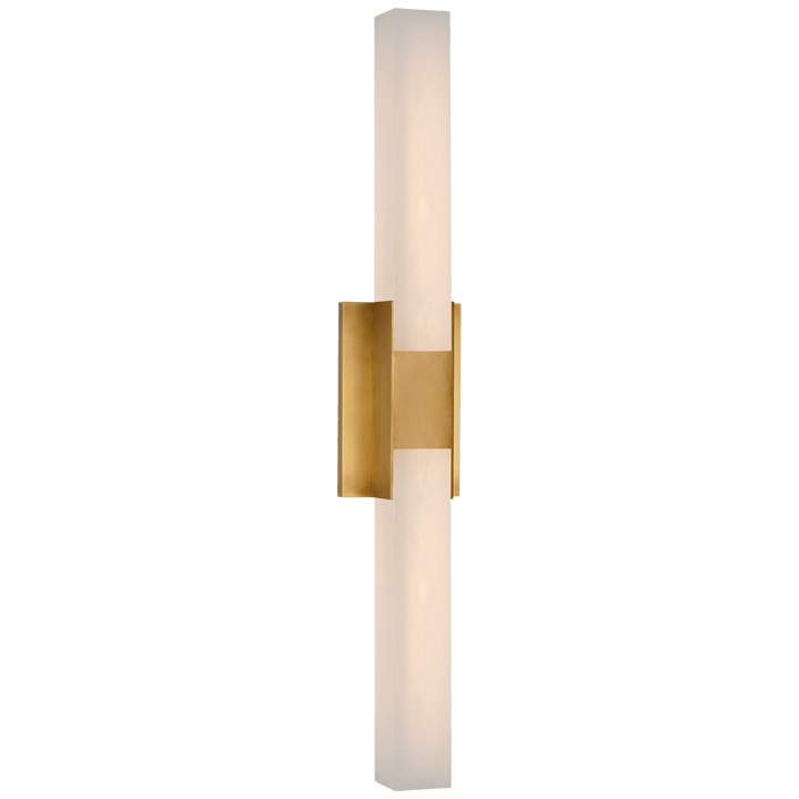 Covet 28" Double Bath Light, a premium Bath light by VCGallery Italy. Close - up image of its design.