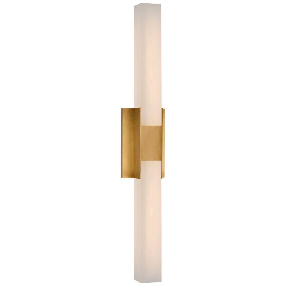 Covet 28" Double Bath Light, a premium Bath light by VCGallery Italy. Close - up image of its design.