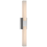 Polished Nickel with Alabaster / Alabaster