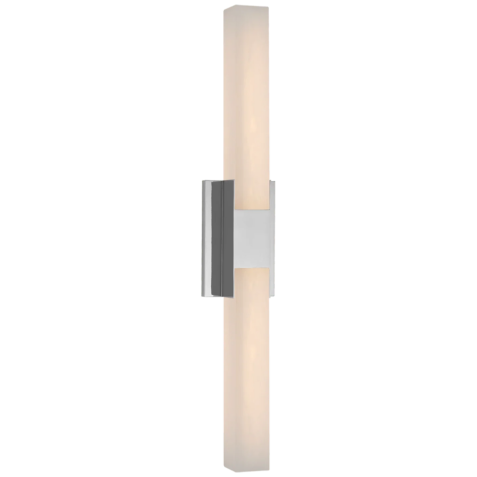 Covet 28" Double Bath Light, a premium Bath light by VCGallery Italy. Close - up image of its design.