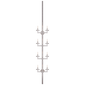 Liaison Statement Sconce, a premium Decorative light by Visual Comfort & Co. Close - up image of its design.
