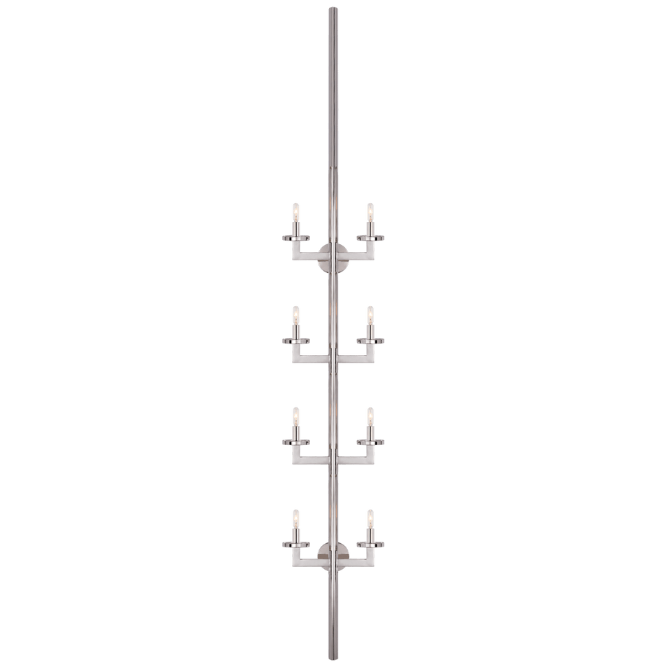 Liaison Statement Sconce, a premium Decorative light by Visual Comfort & Co. Close - up image of its design.