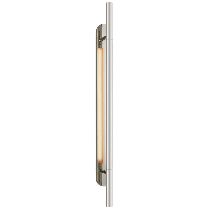 Rousseau Large Bracketed Sconce, a premium Decorative light by Visual Comfort & Co. Close - up image of its design.