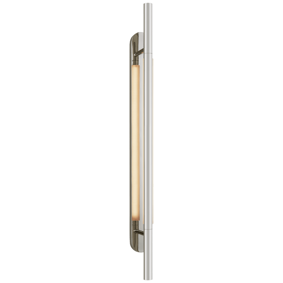 Rousseau Large Bracketed Sconce, a premium Decorative light by Visual Comfort & Co. Close - up image of its design.