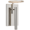 Polished Nickel with Alabaster / Alabaster