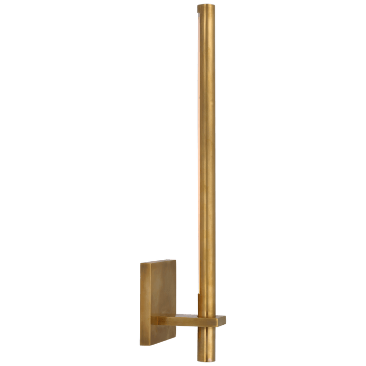 Axis Medium Sconce in Antique-Burnished Brass