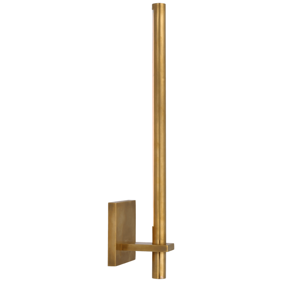 Axis Medium Sconce in Antique-Burnished Brass