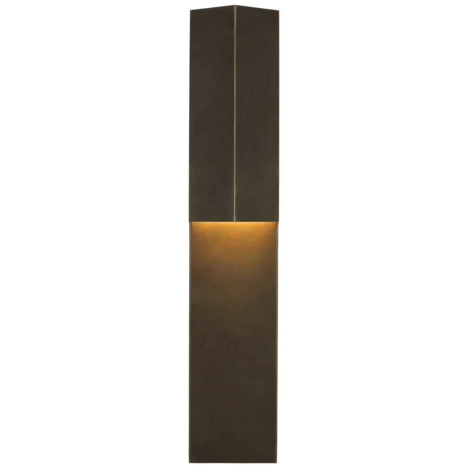 Rega 24" Folded Sconce in Bronze