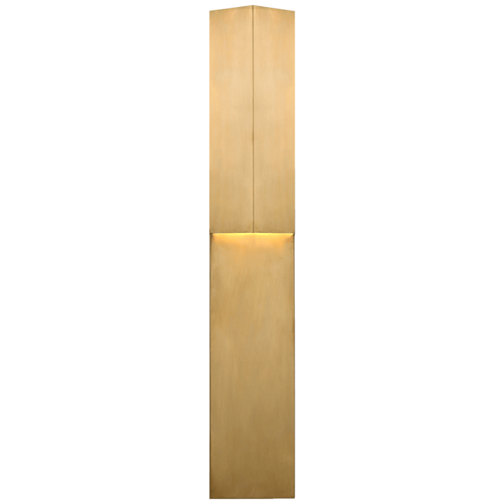 Rega 30" Folded Sconce in Antique-Burnished Brass