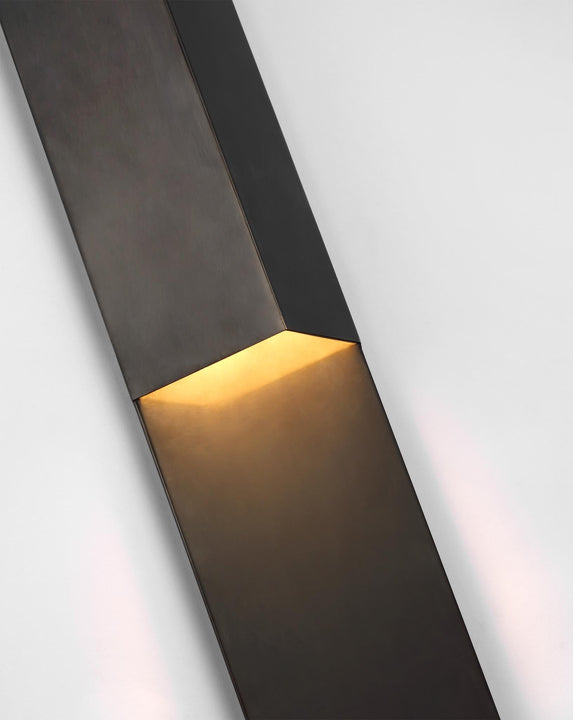 Rega 30" Folded Sconce in Bronze