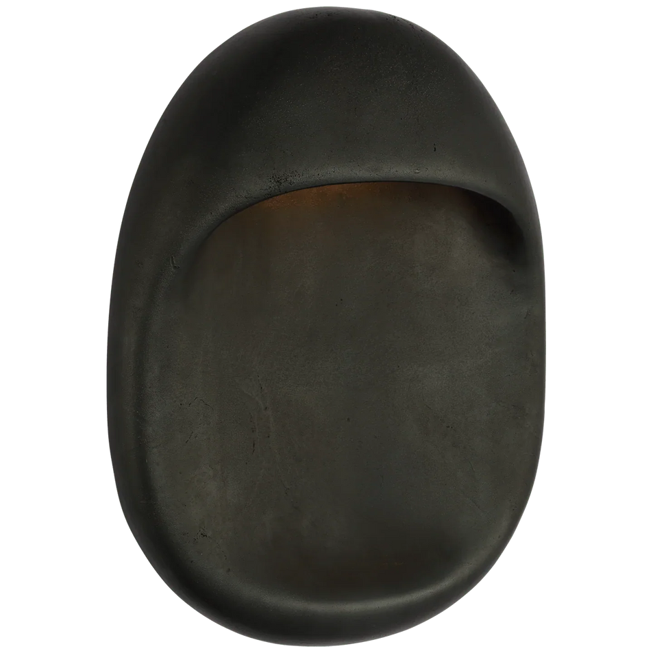Esculpa 14" Rounded Wall Light, a premium Decorative light by VCGallery Italy. Close - up image of its design.