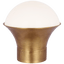 Antique-Burnished Brass / Біле скло