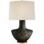 Stained Black Metallic / Лляний овал