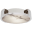 Polished Nickel with Alabaster / Alabaster