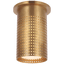 Antique-Burnished Brass / Біле скло