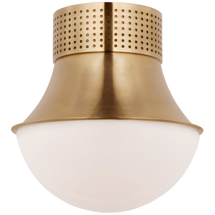 Precision 9" Flush Mount, a premium Flush Mount light by VCGallery Italy. Close - up image of its design.