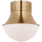 Precision 9" Flush Mount, a premium Flush Mount light by VCGallery Italy. Close - up image of its design.
