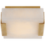 Antique-Burnished Brass with Alabaster / Alabaster