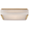 Antique-Burnished Brass with Alabaster / Alabaster