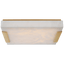 Antique-Burnished Brass with Alabaster / Alabaster