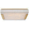 Antique-Burnished Brass with Alabaster / Alabaster