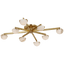 Antique-Burnished Brass with Alabaster / Alabaster