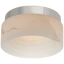 Polished Nickel with Alabaster / Alabaster
