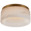 Antique-Burnished Brass with Alabaster / Alabaster