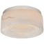 Polished Nickel with Alabaster / Alabaster