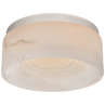Polished Nickel with Alabaster / Alabaster