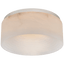 Polished Nickel with Alabaster / Alabaster