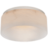 Polished Nickel with Alabaster / Alabaster