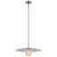 Polished Nickel with Alabaster / Alabaster