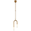 Antique-Burnished Brass / Гравірований кришталь