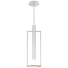 Polished Nickel with Alabaster / Alabaster