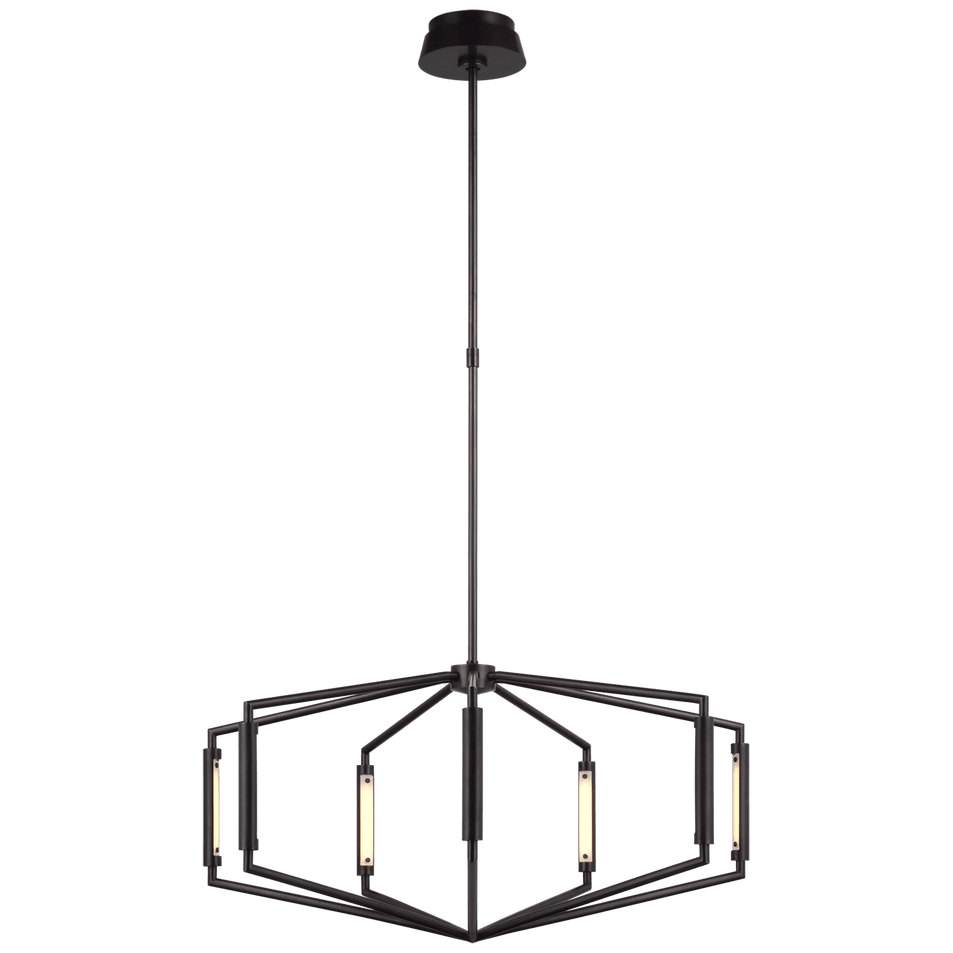 Appareil 30" Low Profile Chandelier in Bronze