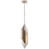 Polished Nickel with Alabaster / Alabaster