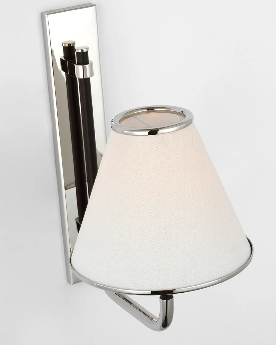 Rigby Small Sconce, a premium Decorative light by Visual Comfort & Co. Close - up image of its design.