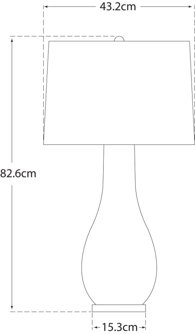 Стіл Orson Balustrade Form Креслення