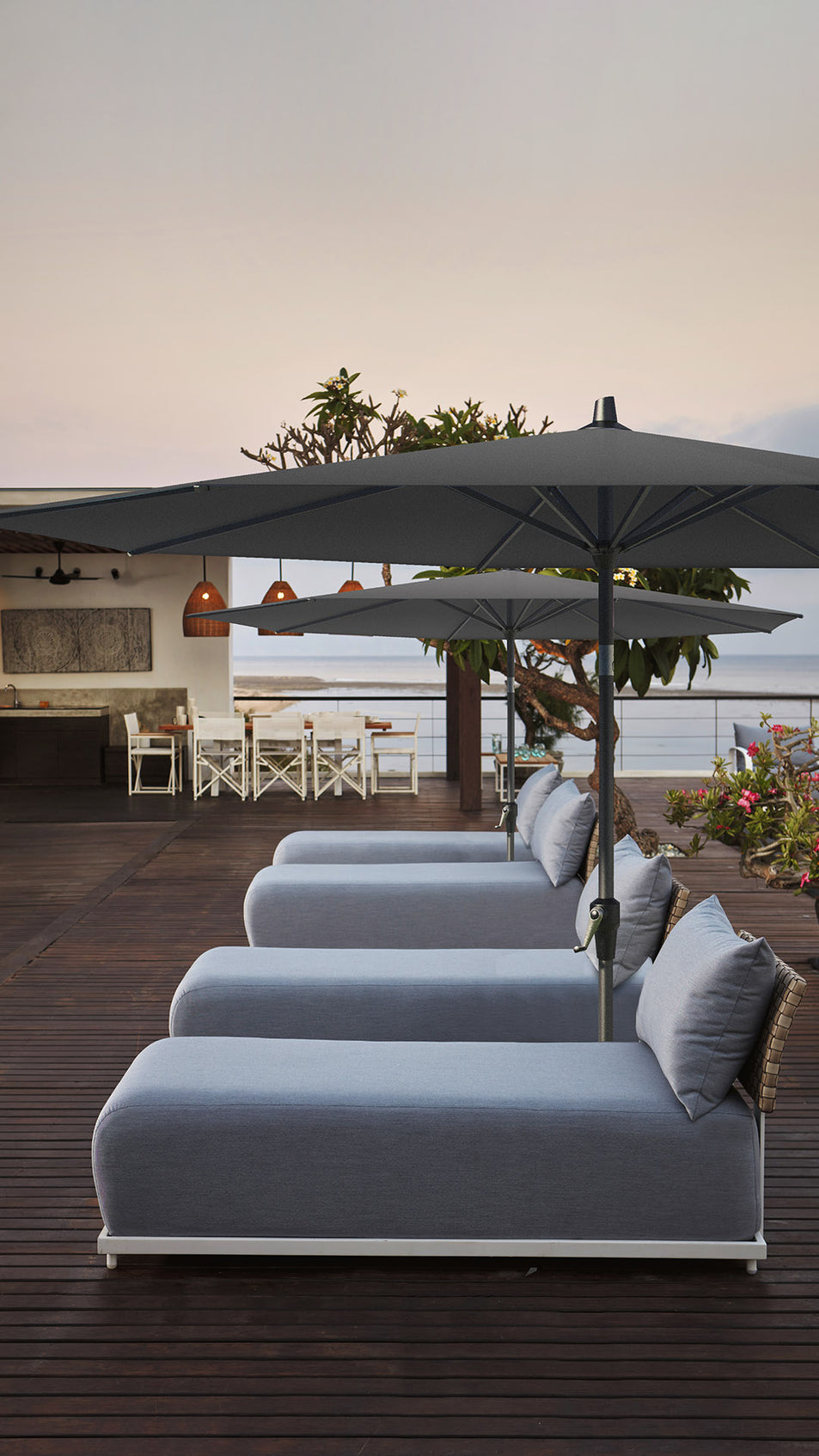 Riva Centre Pole Parasol