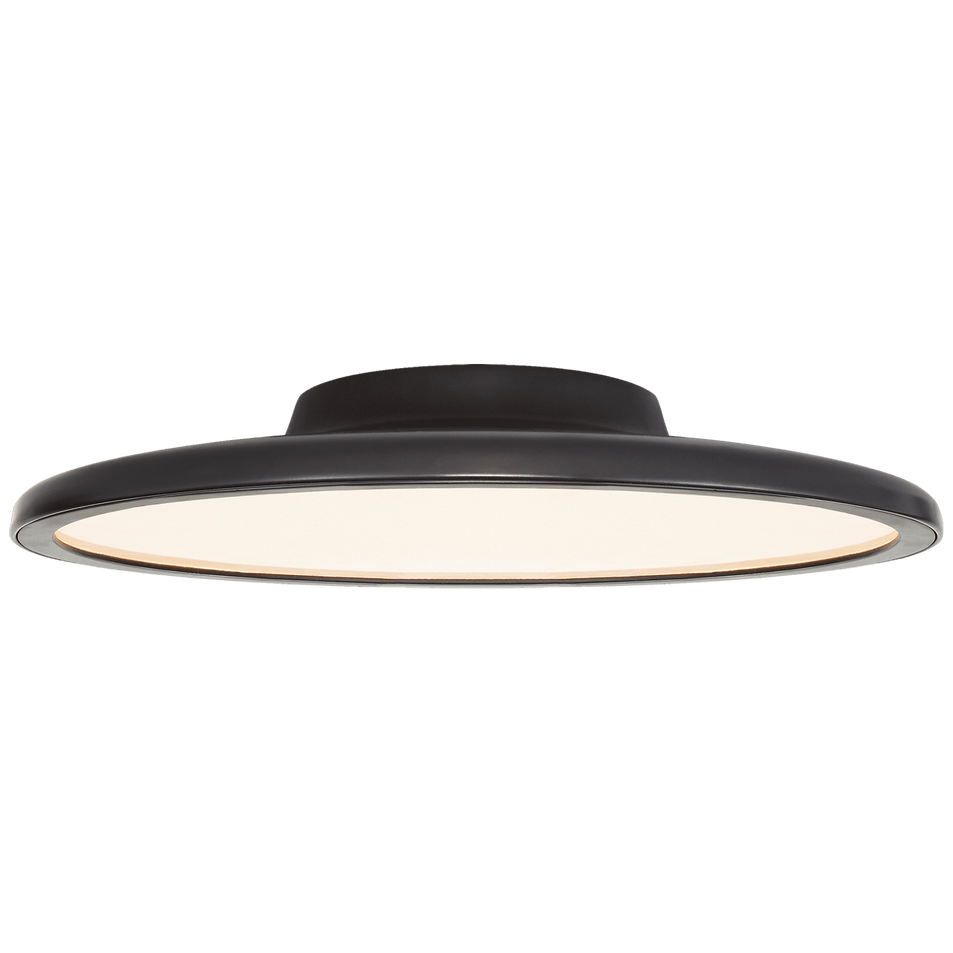 Dot 16" Flush Mount in Matte Black